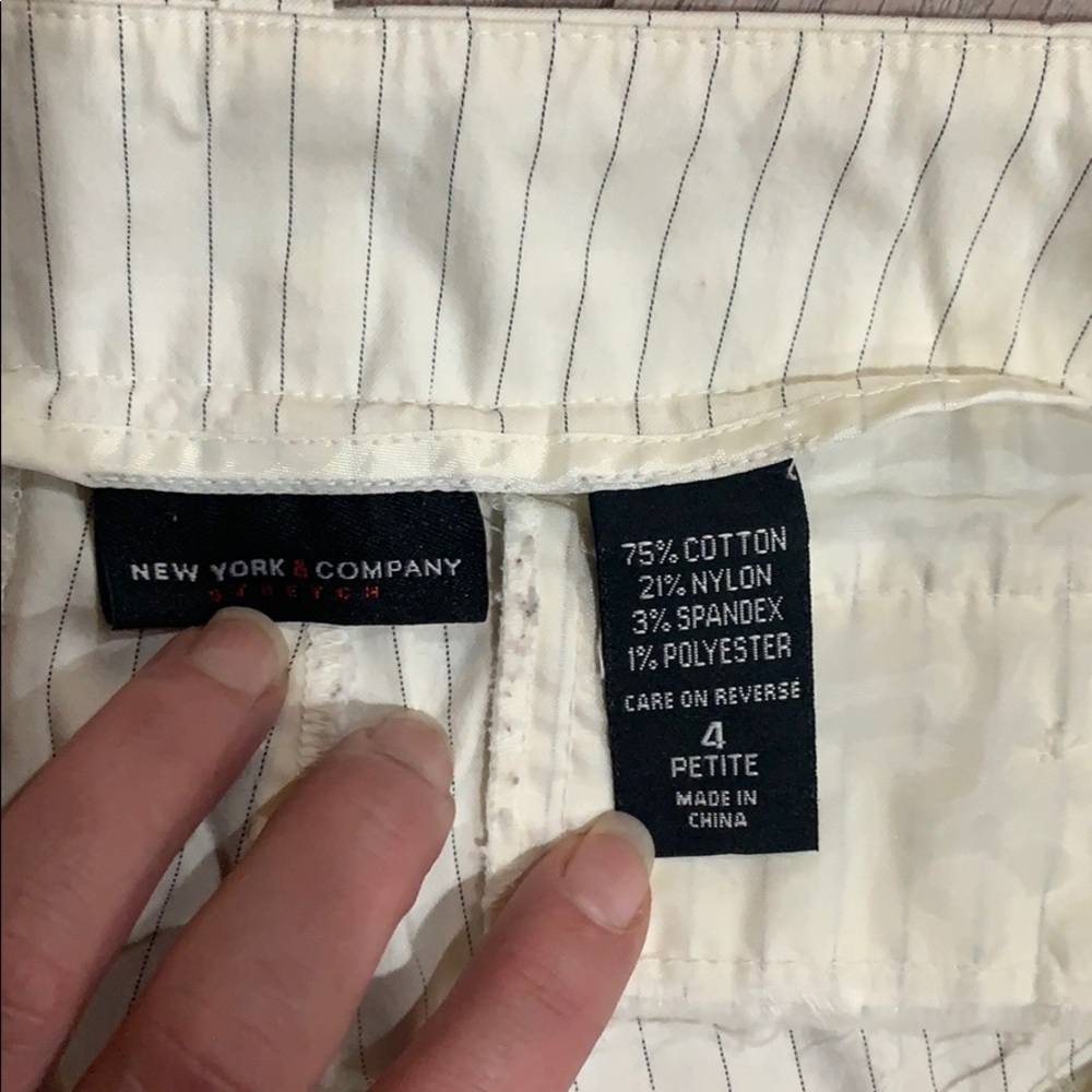 Pin stripe slacks - Picture 3 of 4